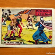 Tebeos: EL HIJO DE LA JUNGLA - Nº 62, MERCADERES DE ESCLAVOS - EDITORIAL VALENCIANA 1956. Lote 146059098