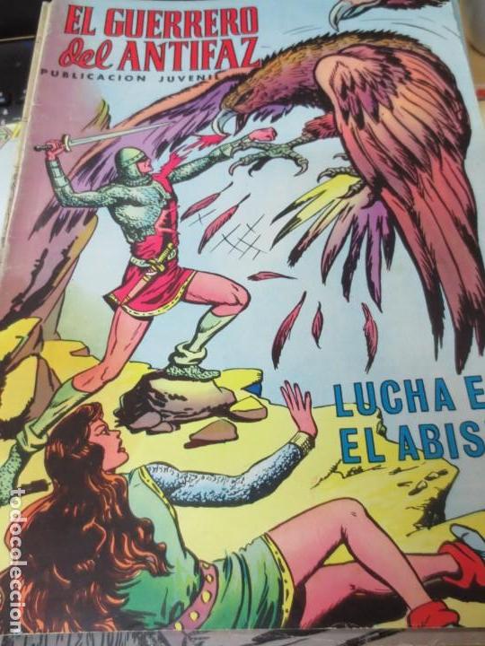 BDs: EL GUERRERO DEL ANTIFAZ PUBLICACION JUVENIL LUCHA EN EL ABISMO N&ordm; 10 EDIT VALENCIANA A&Ntilde;O 1972