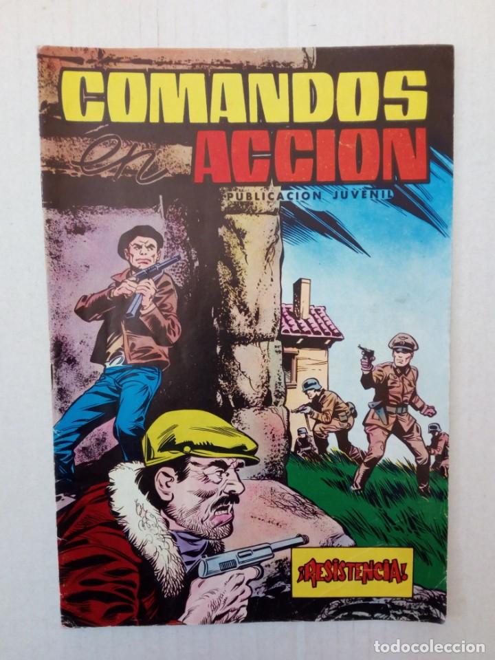 Tebeos: COMANDOS EN ACCI&Oacute;N n&ordm; 26. &iexcl;RESISTENCIA! - Foto 1