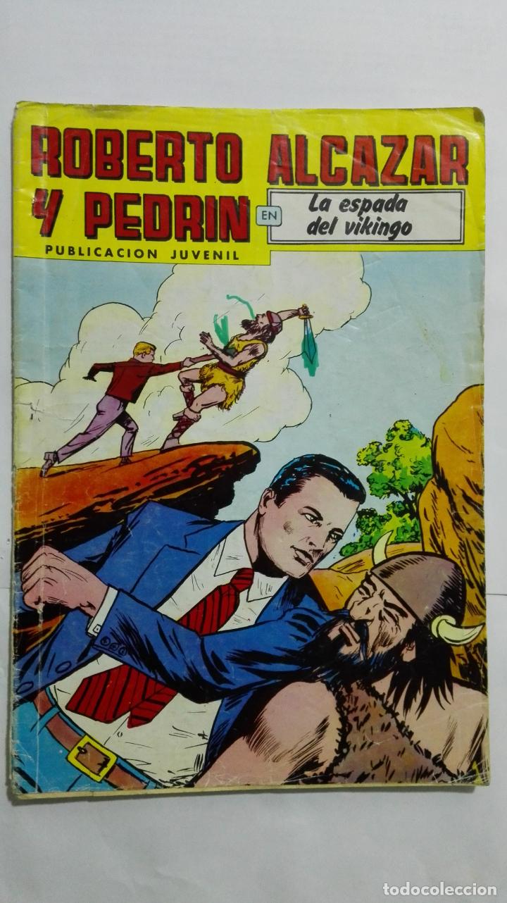 Tebeos: ROBERTO ALCAZAR Y PEDRIN, N&ordm; 260, LA ESPADA DEL VIKINGO, EDITORIALVALENCIANA, COLOR