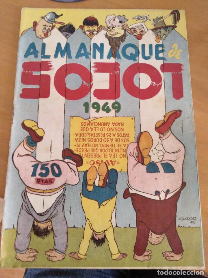 Tebeos: Almanaque de Locos 1949 - Foto 1