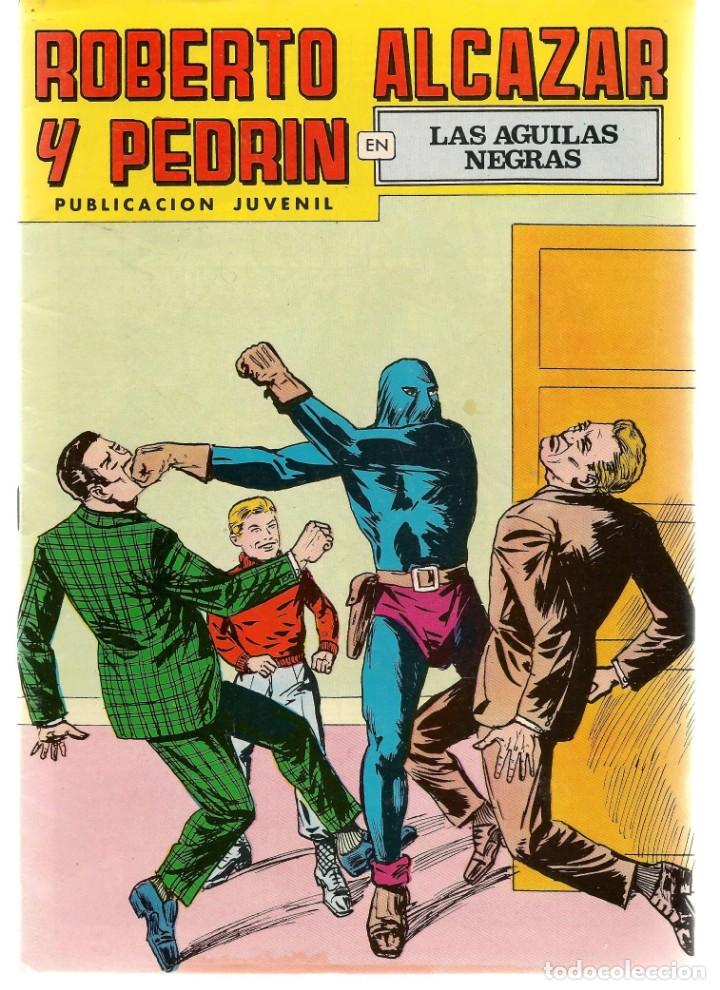 Tebeos: ROBERTO ALCAZAR Y PEDR&Iacute;N. N&ordm; 134. LAS &Aacute;GUILAS NEGRAS.  REEDICI&Oacute;N VALENCIANA.(ST/C22)