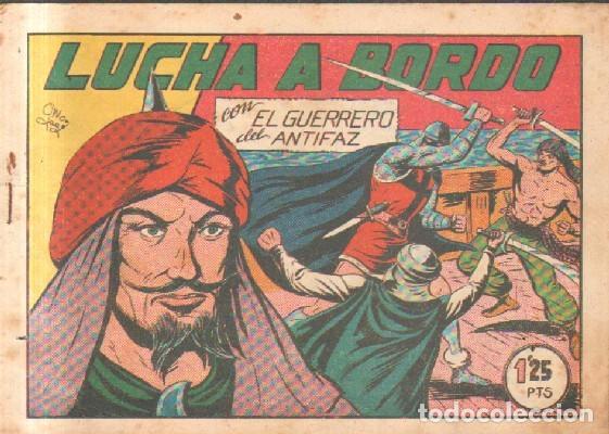 Tebeos: LUCHA A BORDO.EL GUERRERO DEL ANTIFAZ. N&ordm; 143. A-COMIC-5052