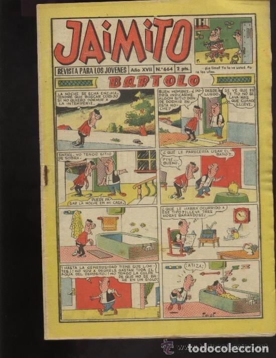 Tebeos: JAIMITO NUMERO 664, de 1962 - Foto 1