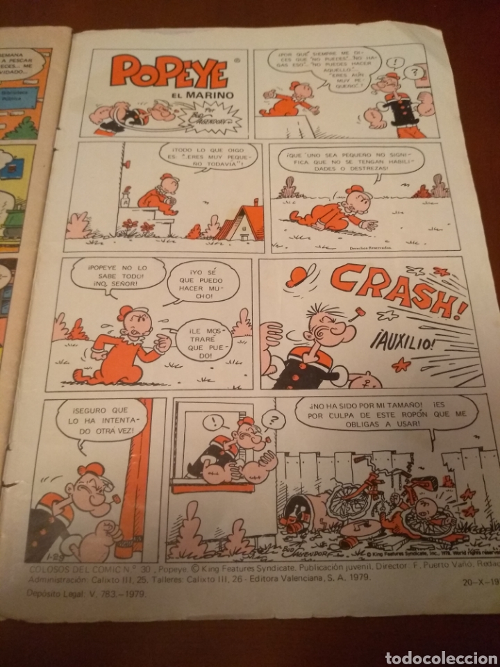 Tebeos: C&oacute;mic colosos del c&oacute;mic Popeye n12(valenciana) - Foto 6