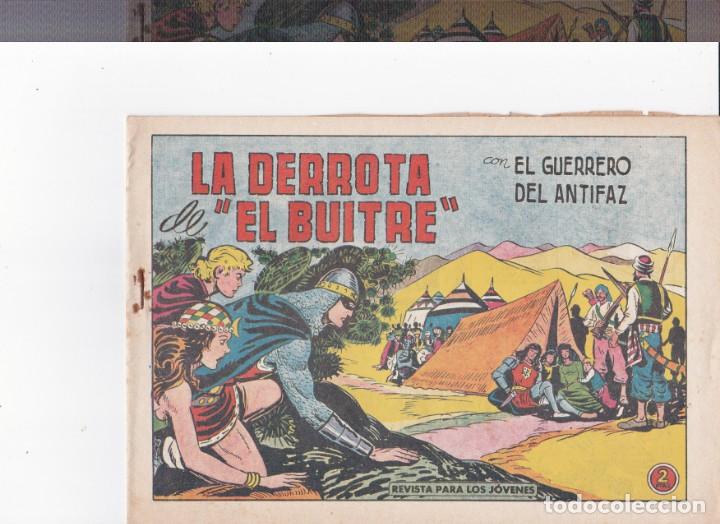 Tebeos: El Guerrero del antifaz-la derrota de el buitre n&ordm;516