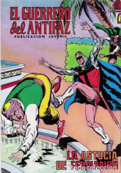 Tebeos: EL GUERRERO DEL ANTIFAZ- EDICI&Oacute;N COLOREADA- N&ordm; 230 -LA ASTUCIA DE FERNANDO-1976-CORRECTO-LEAN-0808