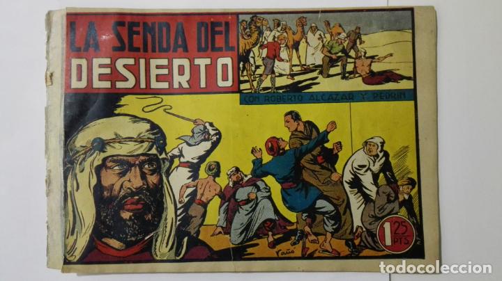 Livros de Banda Desenhada: ROBERTO ALCAZAR Y PEDRIN, N&ordm; 138, LA SENDA DEL DESIERTO, EDITORIAL VALENCIANA, ESTUVO ENCUADERNADO