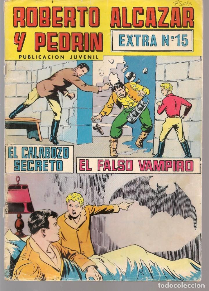 Livros de Banda Desenhada: ROBERTO ALCAZAR Y PEDR&Iacute;N. EXTRA N&ordm; 15. REEDICI&Oacute;N COLOR VALENCIANA. (ST/A6)