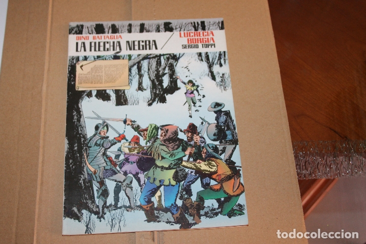 Tebeos: LA FLECHA NEGRA , R&Uacute;STICA , EDITORA VALENCIANA - Foto 1
