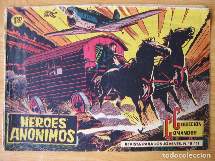 Tebeos: LOTE 3 EJEMPLARES COLECCION COMANDOS - Foto 3