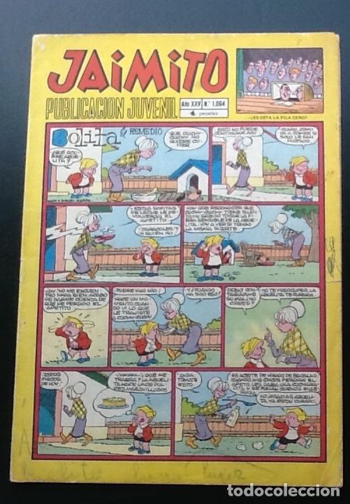 Tebeos: JAIMITO N&ordm; 1064 a&ntilde;o 1970. - Foto 1
