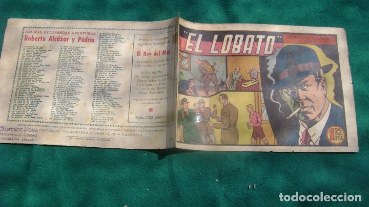 BDs: EL LOBATO 130 ROBERTO ALCAZAR Y PEDRIN ORIGINAL PRIMERA EDICION CAJA ROBERTO
