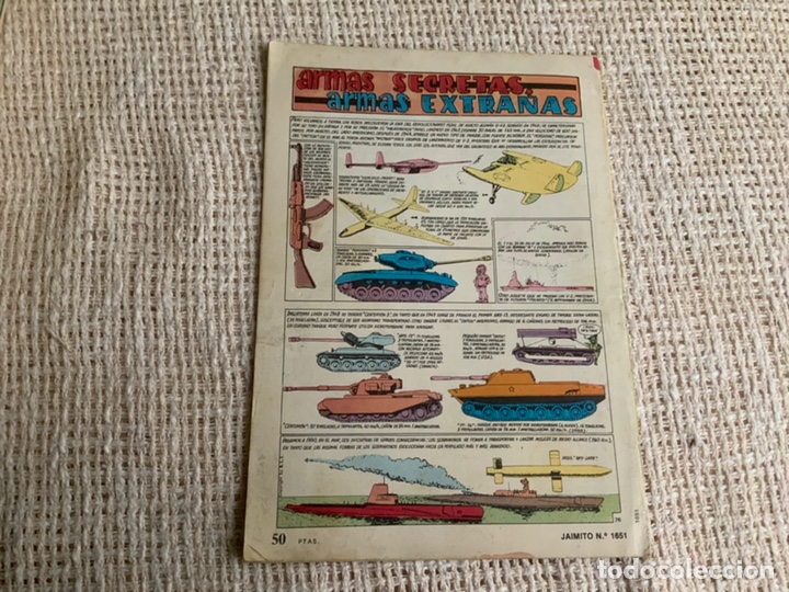 Tebeos: JAIMITO N&ordm; 1651 -ED. VALENCIANA - Foto 2