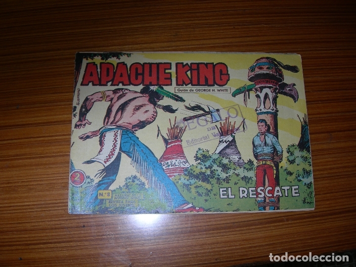 Tebeos: APACHE KING N&ordm; 8  EDITA VALENCIANA - Foto 1