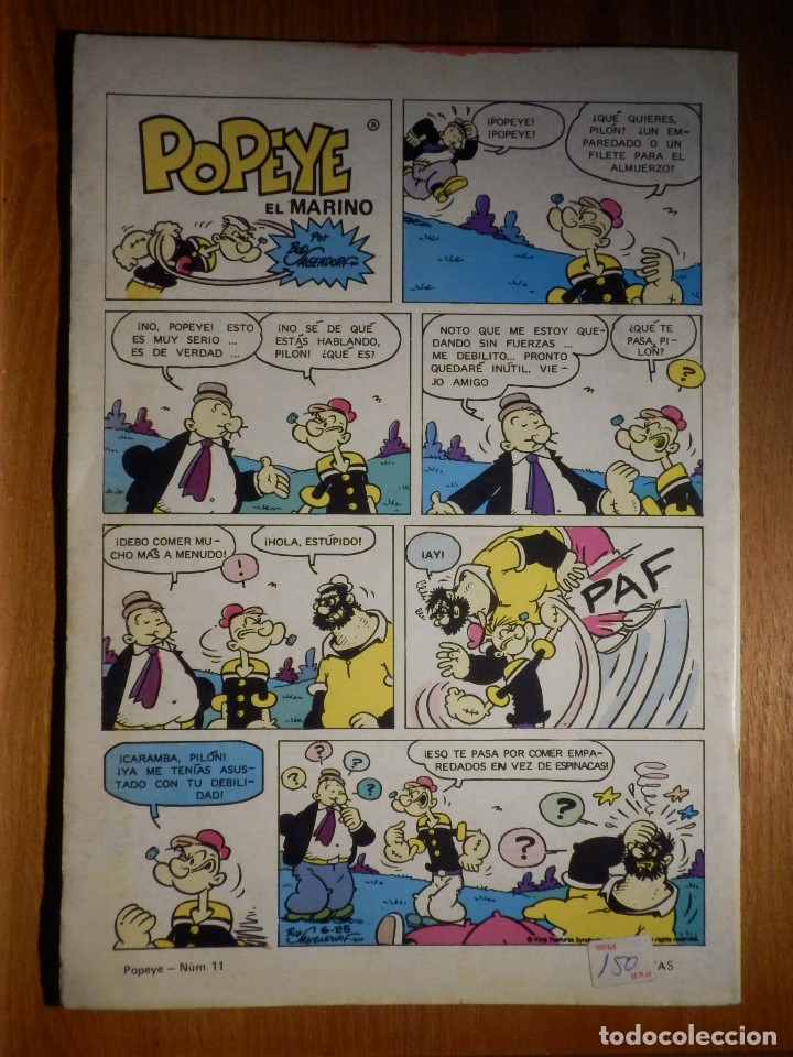 Tebeos: Colosos del comic - Popeye - N&ordm; 11 - - Foto 2