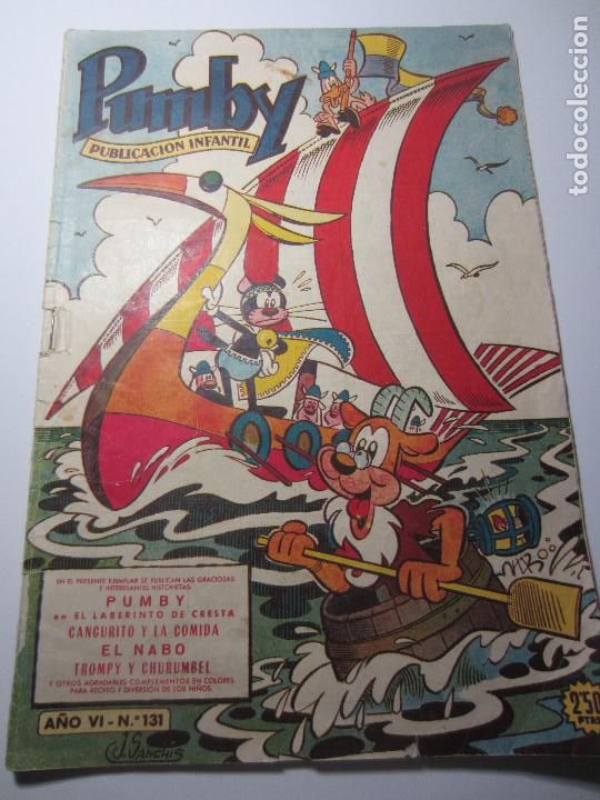 Tebeos: PUMBY N&ordm; 131- ORIGINAL -1960 - Foto 1