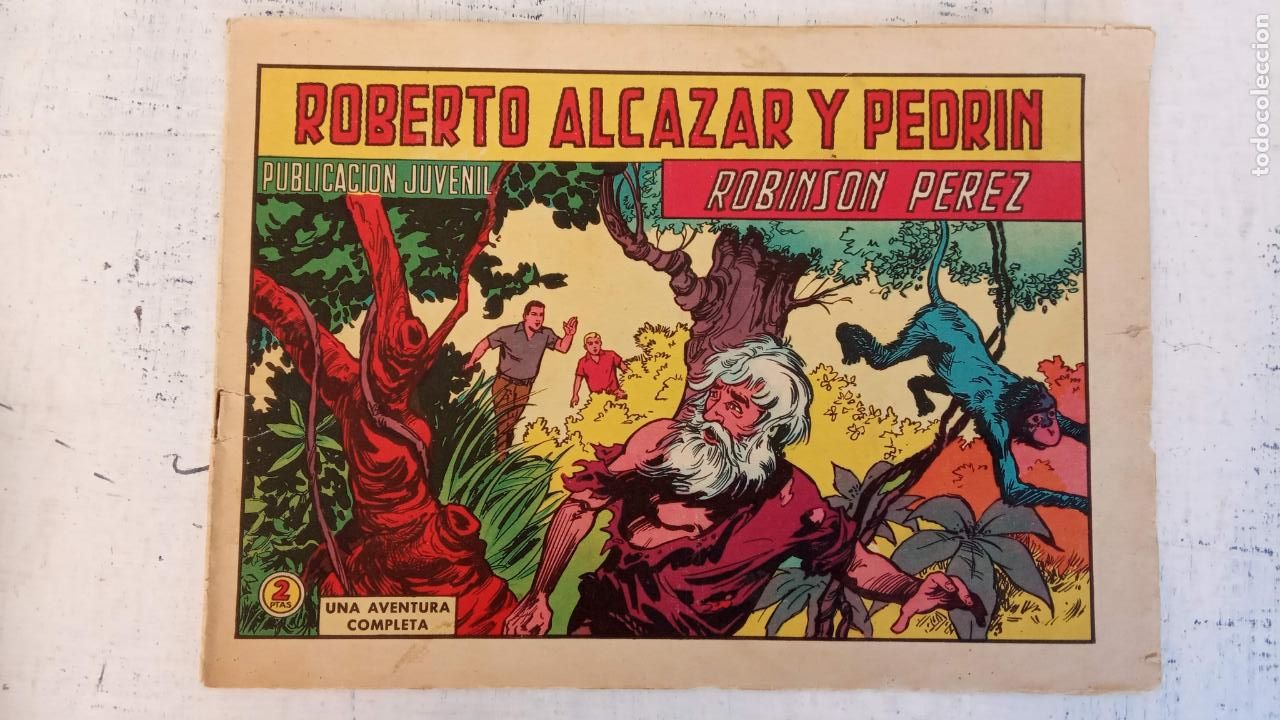Comics: ROBERTO ALCAZAR Y PEDRIN ORIGINAL N&ordm; 820 - BUEN ESTADO