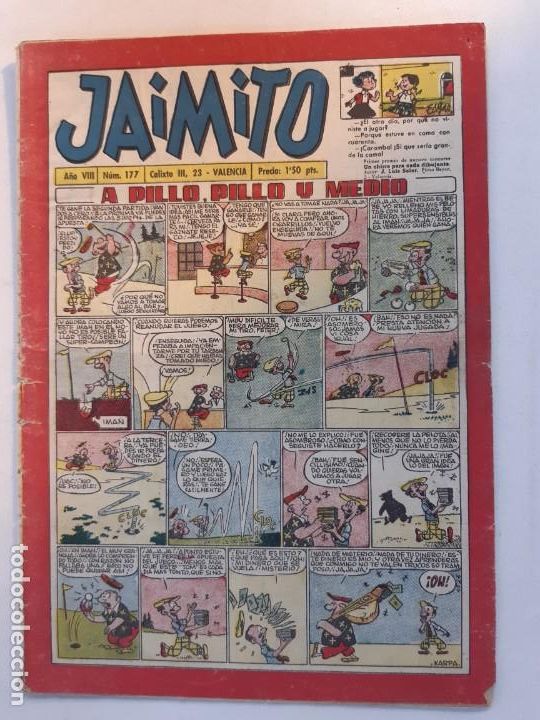 Tebeos: JAIMITO N&ordm; 177 VALENCIANA - Foto 1