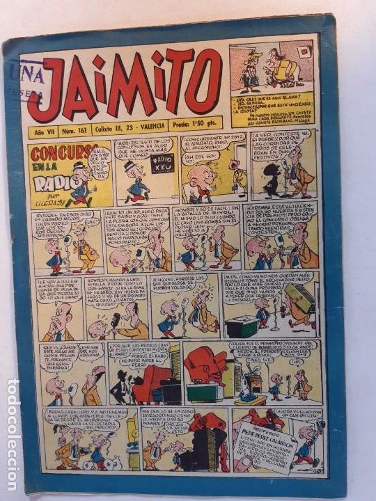 Tebeos: JAIMITO N&ordm; 161 VALENCIANA - Foto 1