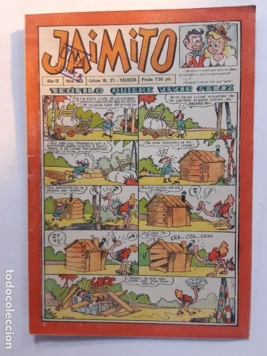 Tebeos: JAIMITO N&ordm; 273 - Foto 1