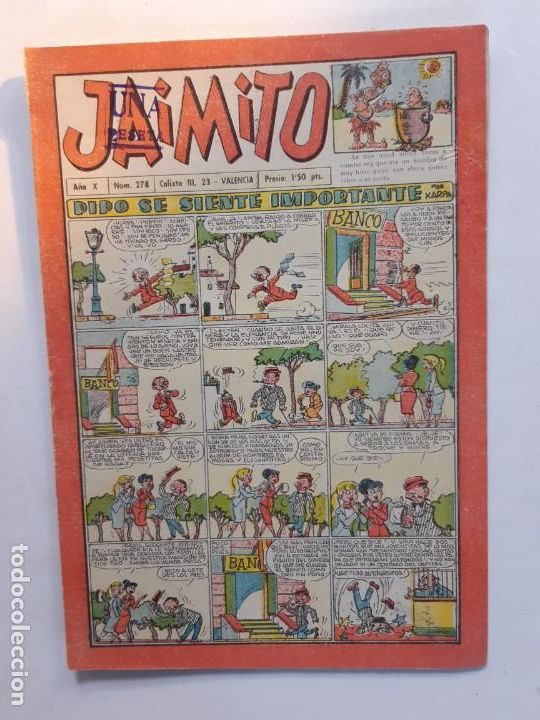 Tebeos: JAIMITO N&ordm; 278 - Foto 1