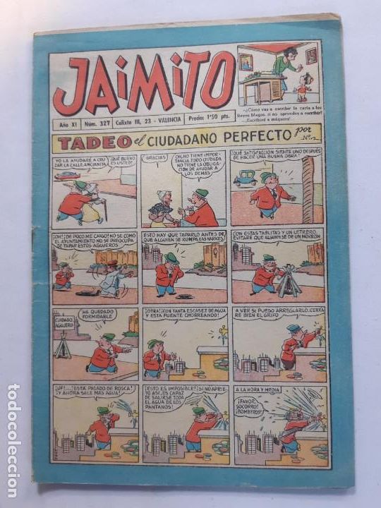 Tebeos: JAIMITO N&ordm; 327 - Foto 1