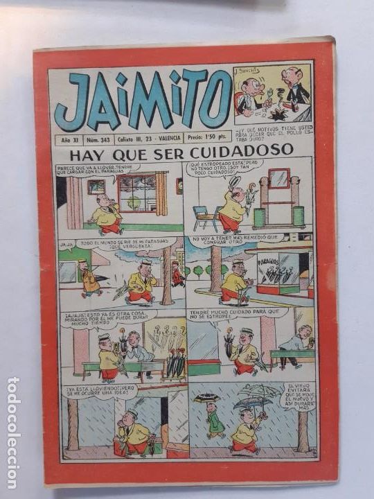 Tebeos: JAIMITO N&ordm; 343 - Foto 1