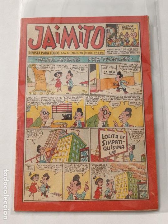 Tebeos: JAIMITO N&ordm; 410 EXCELENTE ESTADO - Foto 1