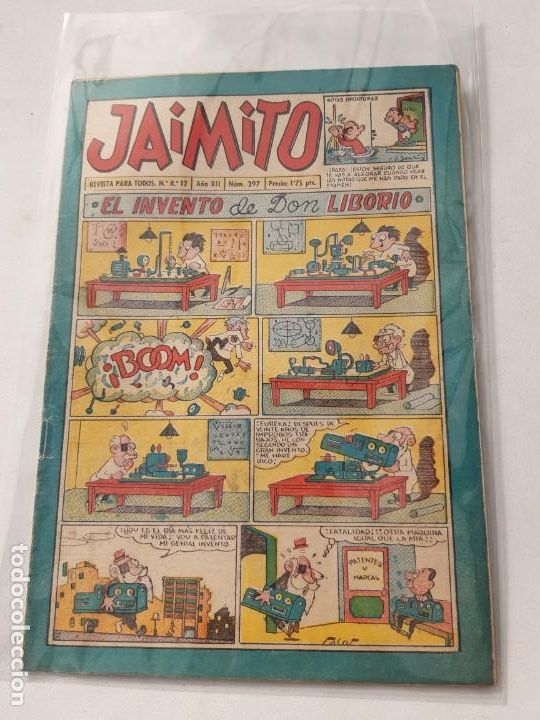 Tebeos: JAIMITO N&ordm; 397 EXCELENTE ESTADO - Foto 1