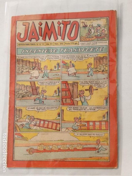 Tebeos: JAIMITO N&ordm; 392 EXCELENTE ESTADO - Foto 1