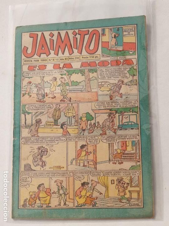 Tebeos: JAIMITO N&ordm; 39O EXCELENTE ESTADO - Foto 1