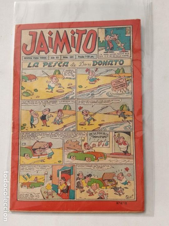 Tebeos: JAIMITO N&ordm; 389 EXCELENTE ESTADO - Foto 1