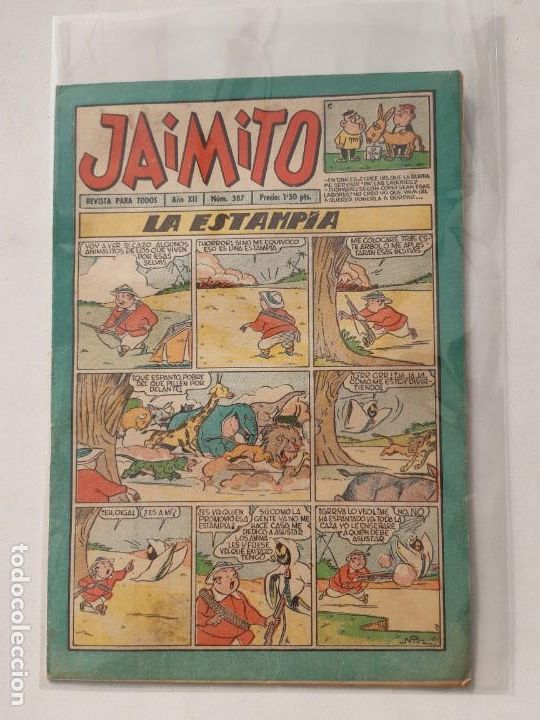 Tebeos: JAIMITO N&ordm; 387 EXCELENTE ESTADO - Foto 1