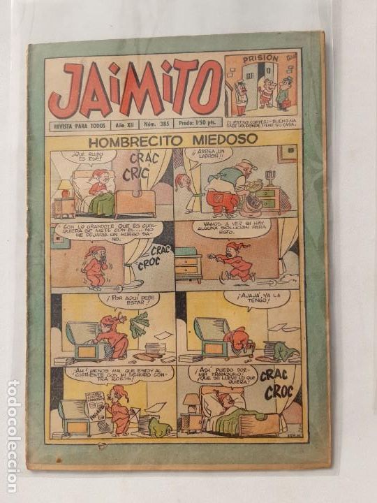 Tebeos: JAIMITO N&ordm; 385 EXCELENTE ESTADO - Foto 1