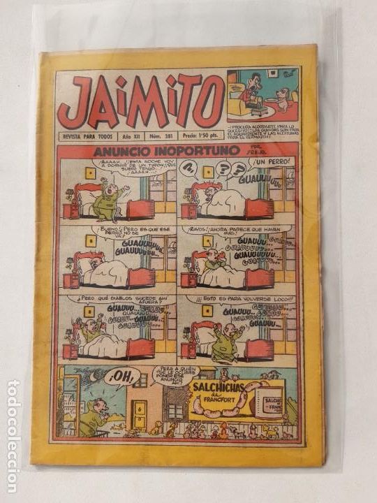 Tebeos: JAIMITO N&ordm; 381 EXCELENTE ESTADO - Foto 1