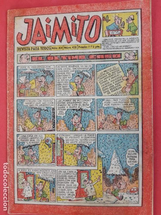 Tebeos: JAIMITO N&ordm; 428 EXCELENTE ESTADO - Foto 1