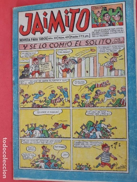 Tebeos: JAIMITO N&ordm; 429 EXCELENTE ESTADO - Foto 1