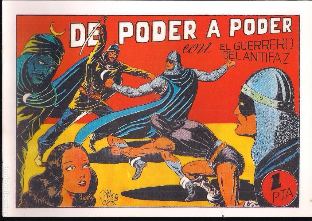 Tebeos: EL GUERRERO DEL ANTIFAZ FACSIMIL N&ordm; 57 DE PODER A PODER - Foto 1