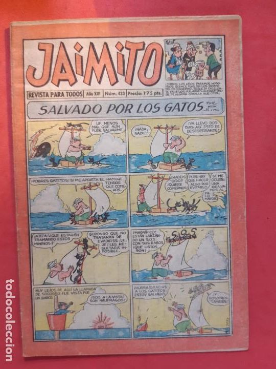 Tebeos: JAIMITO N&ordm; 433 EXCELENTE ESTADO - Foto 1