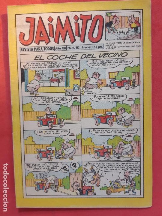 Tebeos: JAIMITO N&ordm; 412 EXCELENTE ESTADO - Foto 1