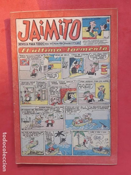 Tebeos: JAIMITO N&ordm; 420 EXCELENTE ESTADO - Foto 1