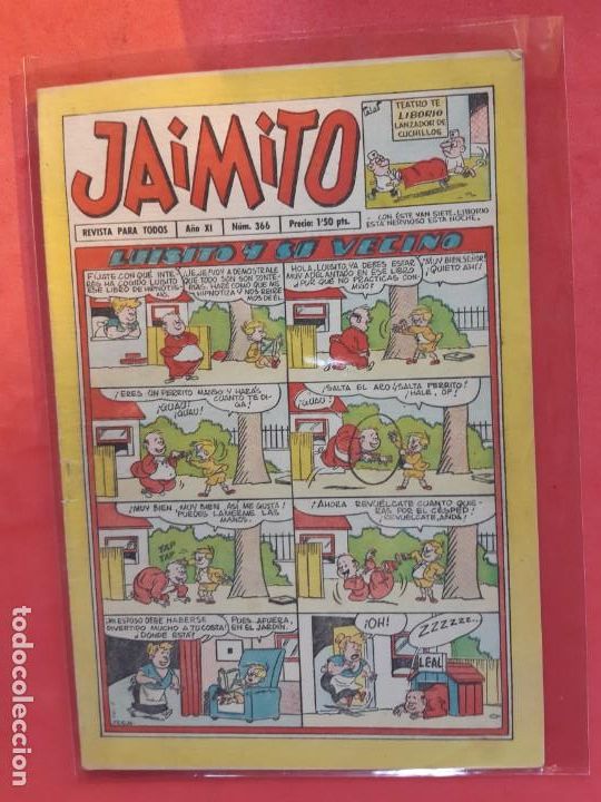 Tebeos: JAIMITO N&ordm; 366 EXCELENTE ESTADO - Foto 1