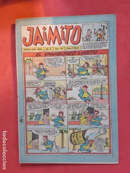 Tebeos: JAIMITO N&ordm; 376 EXCELENTE ESTADO - Foto 1