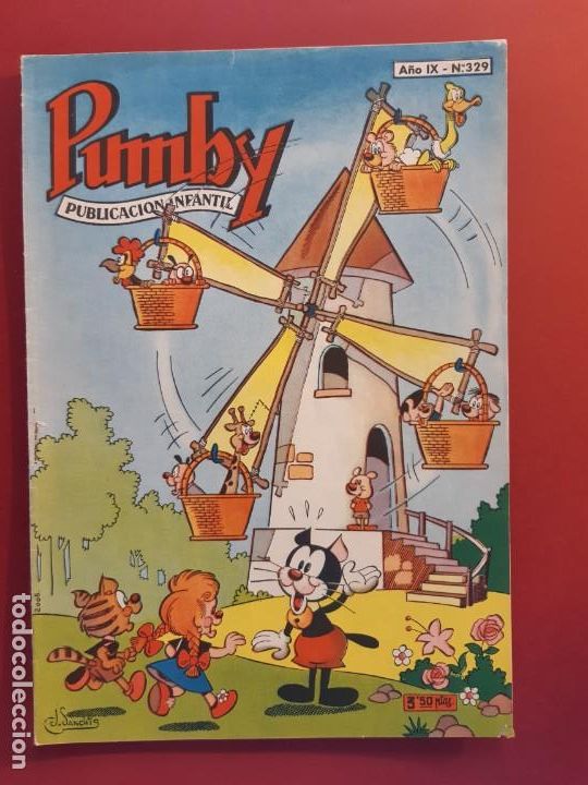 Tebeos: PUMBY N&ordm; 329 EXCELENTE ESTADO - Foto 1