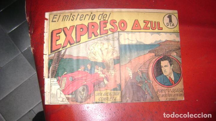 Livros de Banda Desenhada: ROBERTO ALCAZAR Y PEDRIN ORIGINAL EL 3 EL MISTERIO DEL EXPRESO AZUL CJ 5