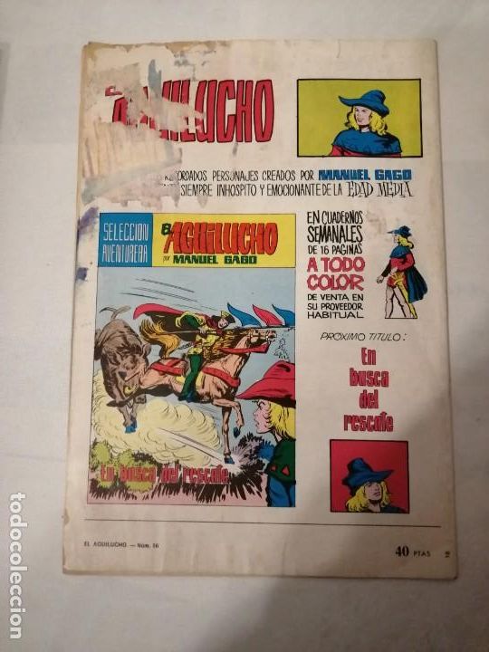 Tebeos: COLOSOS DEL C&Oacute;MIC Y EL AGUILUCHO. - Foto 6