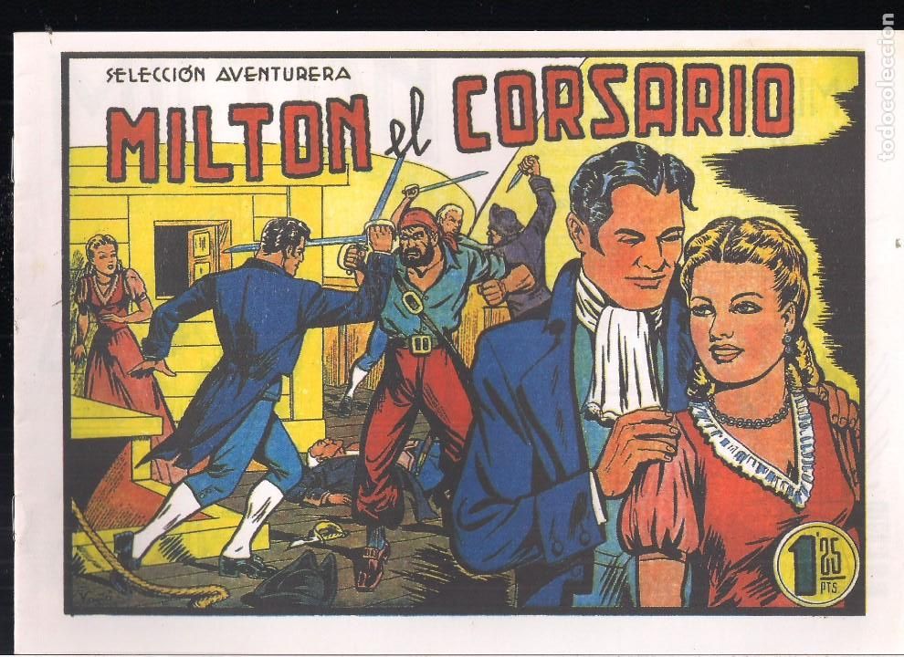 Tebeos: MILTON EL CORSARIO FACSIMIL N&ordm; 1 - Foto 1