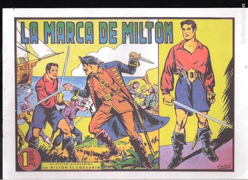 Tebeos: MILTON EL CORSARIO FACSIMIL N&ordm; 3 - Foto 1