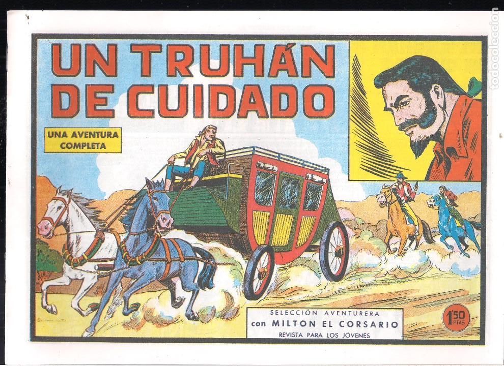 Tebeos: MILTON EL CORSARIO FACSIMIL N&ordm; 76 - Foto 1